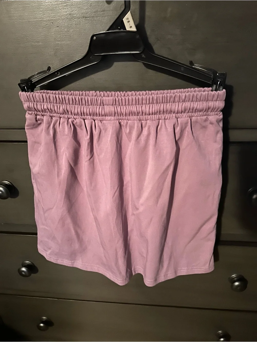 Lilac Embellished 'alo' Logo Active skirt